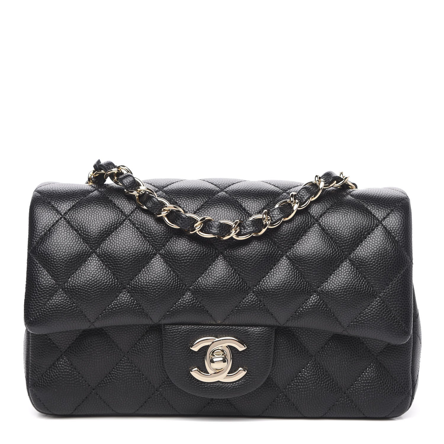 Chanel Caviar Quilted Mini Rectangular Flap Black 1 of 10