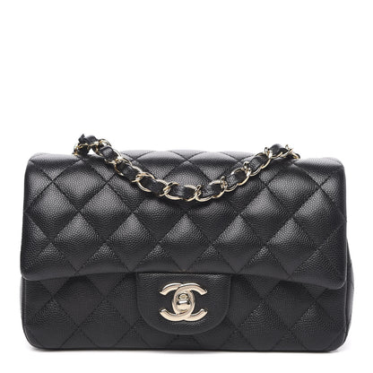 Chanel Caviar Quilted Mini Rectangular Flap Black 1 of 10