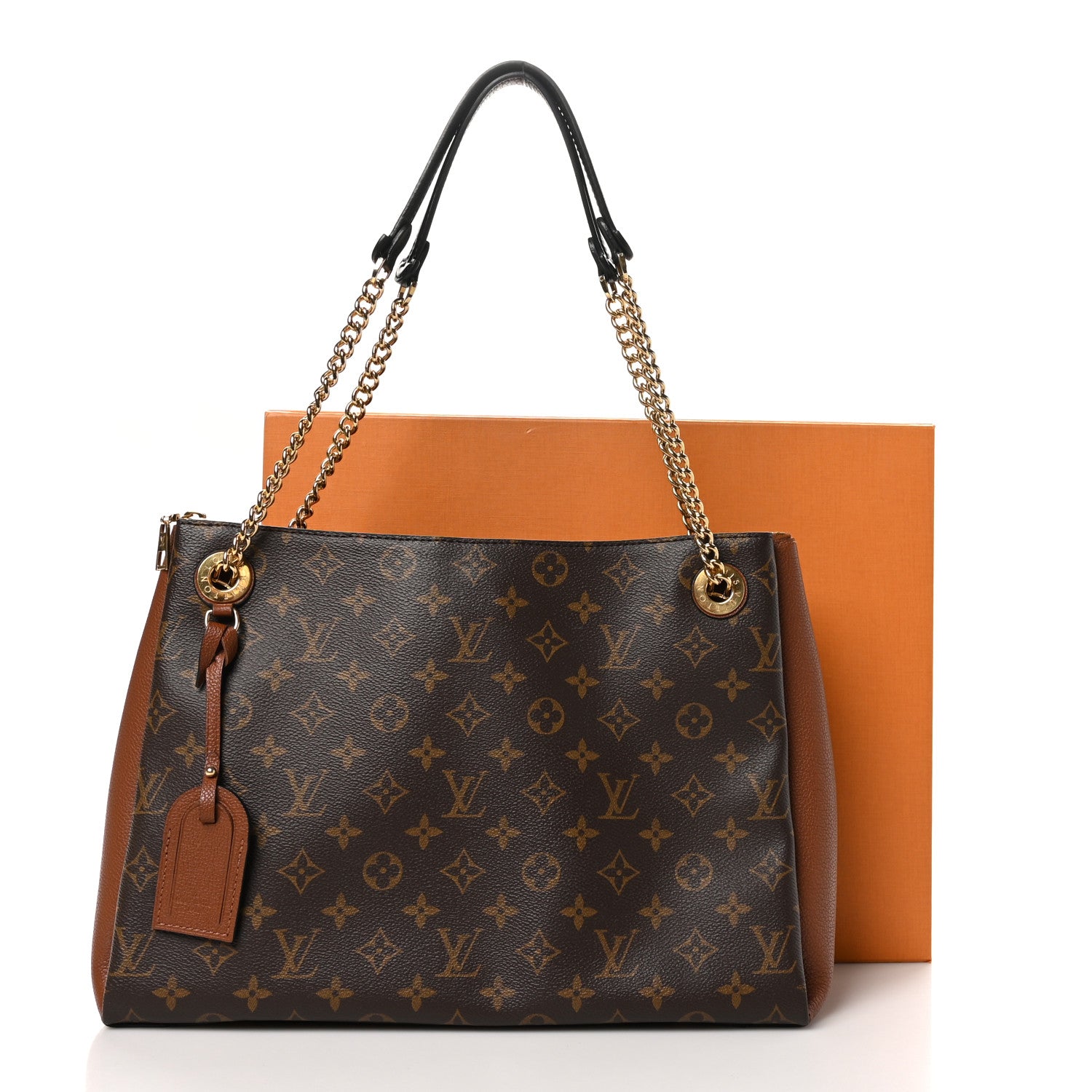 Louis Vuitton Monogram Surene MM Caramel 9 of 10