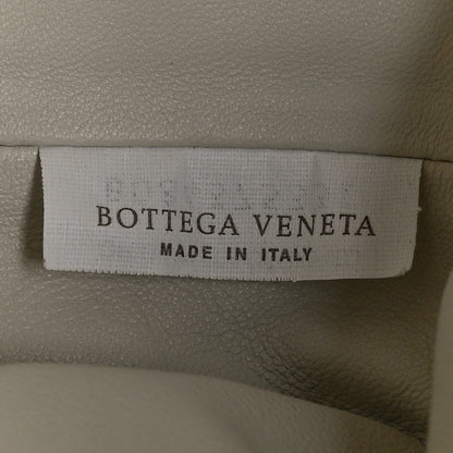 Bottega Veneta Metallic Crinkled Lambskin The Pouch Oversized Clutch Oro 7 of 10