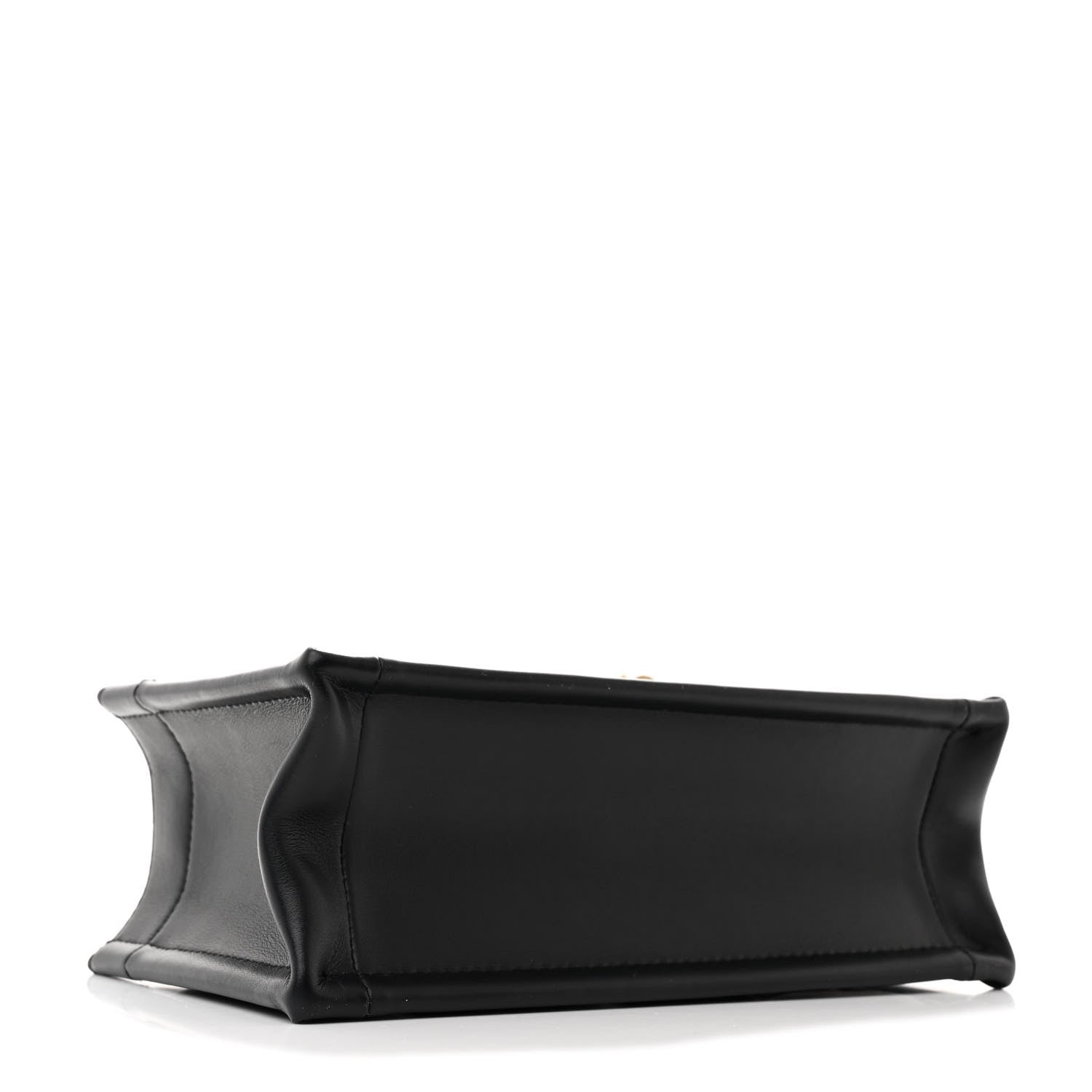 Christian Dior Calfskin Macrocannage Mini Book Tote Black 4 of 10