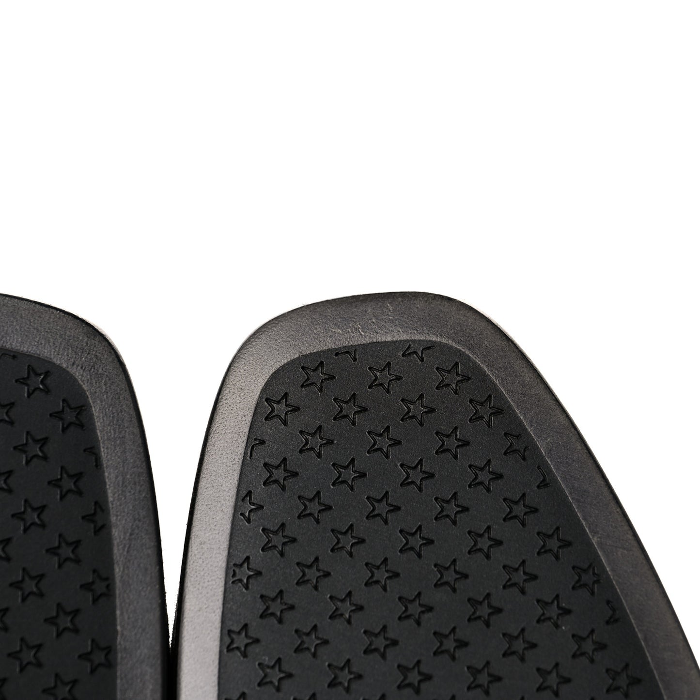 Suede Crystal Mani Flat Loafer 35 Black