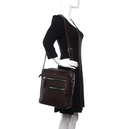Mulberry Grained Calfskin Small Kenrick Reporter Chocolate 2 of 27