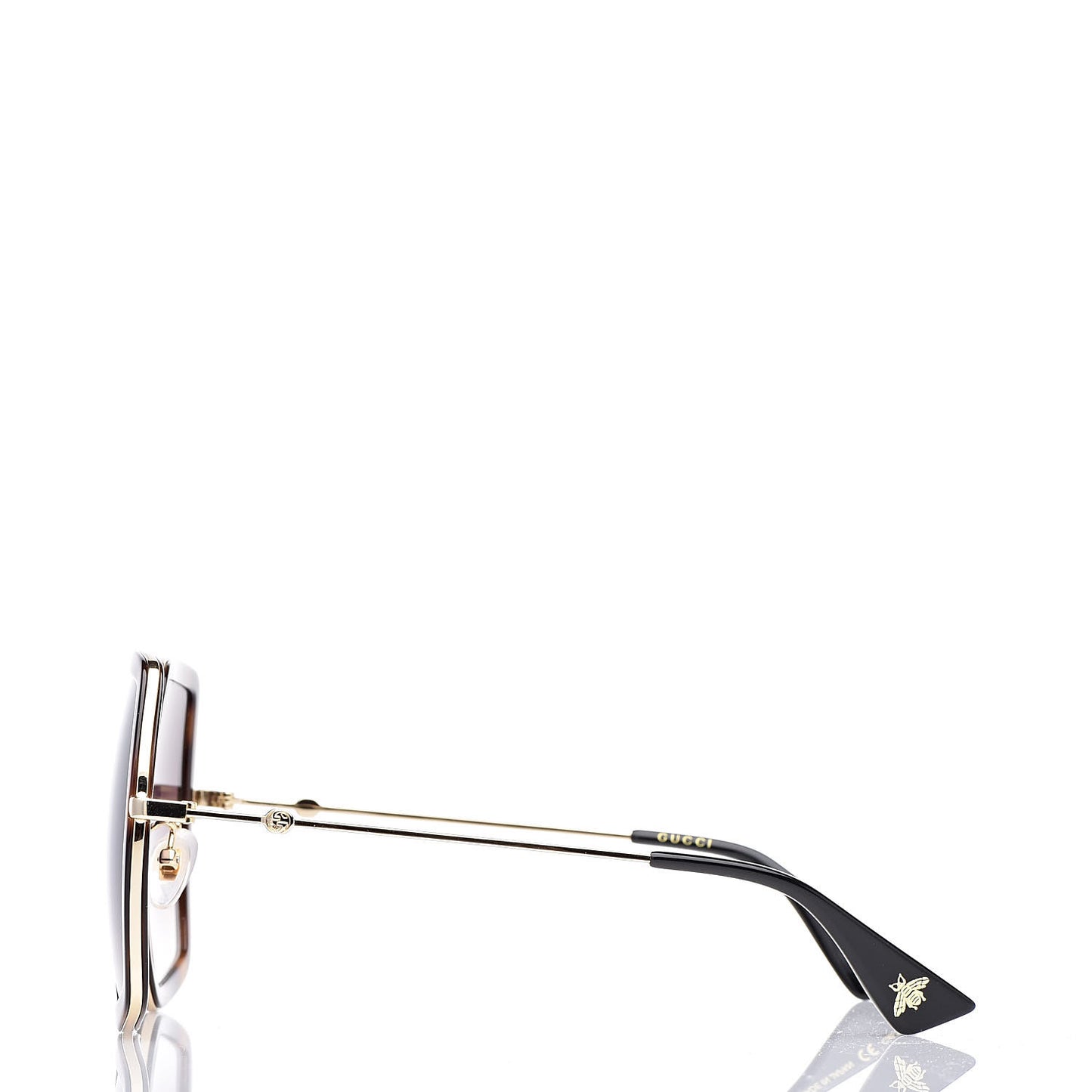 Square Frame GG0106S Sunglasses Tortoise