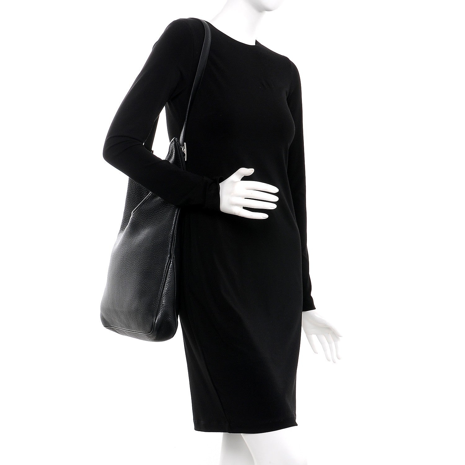 Hermes Taurillon Clemence Massai PM Black 3 of 12