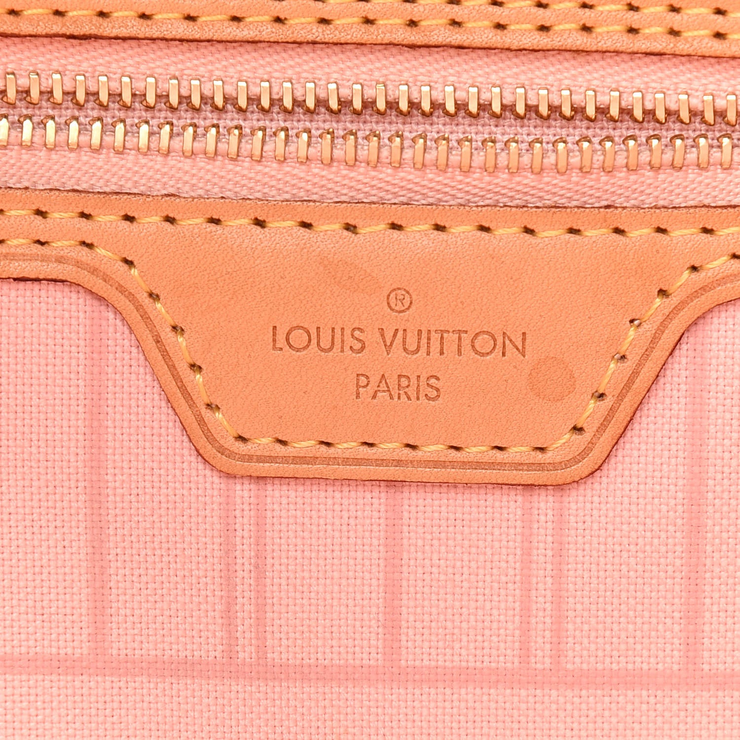 Louis Vuitton Damier Azur Tahitienne Neverfull MM 6 of 13