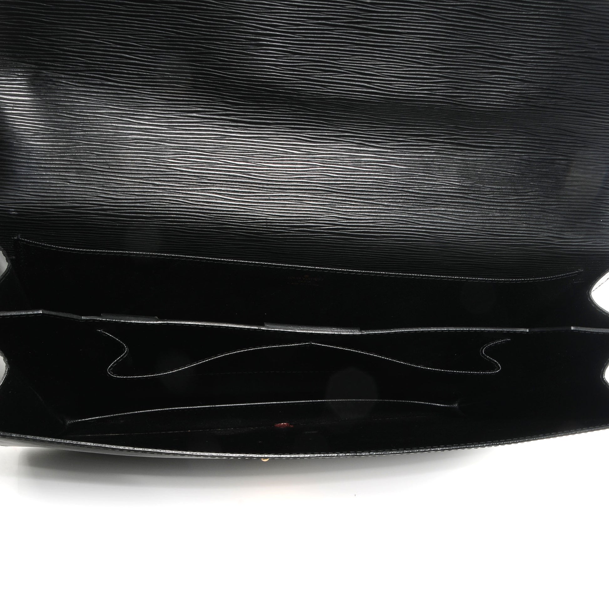 Louis Vuitton Epi Serviette Conseiller Briefcase Black 5 of 8