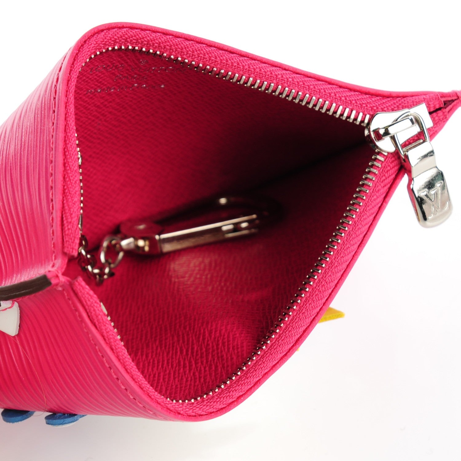 Louis Vuitton Epi Tribal Mask Key Pouch Pivoine 5 of 7