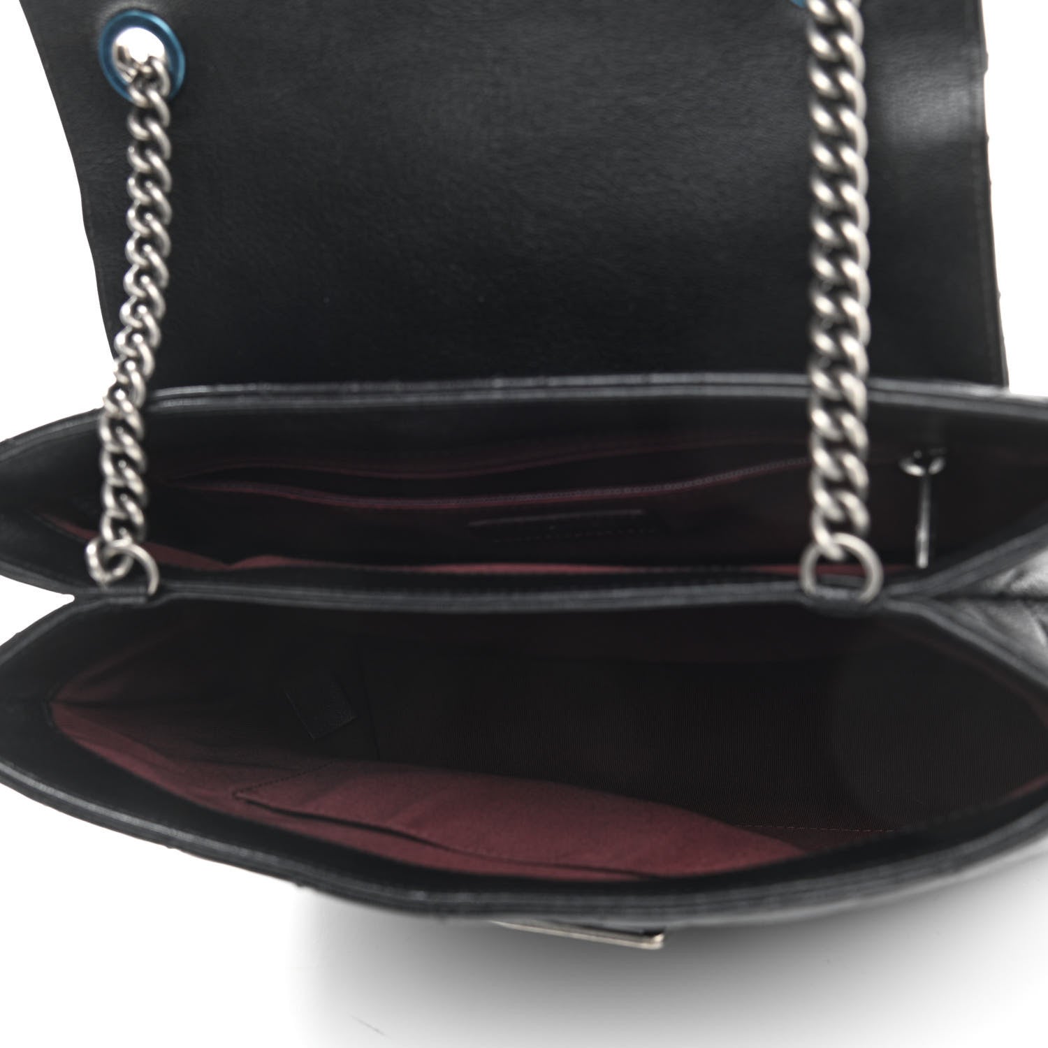 Chanel Goatskin Quilted Small CC University Shopping Tote Black 4 of 10
