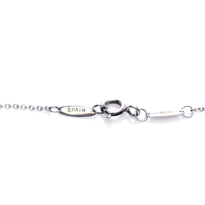 Tiffany Sterling Silver Elsa Peretti Full Heart Pendant Necklace 4 of 6