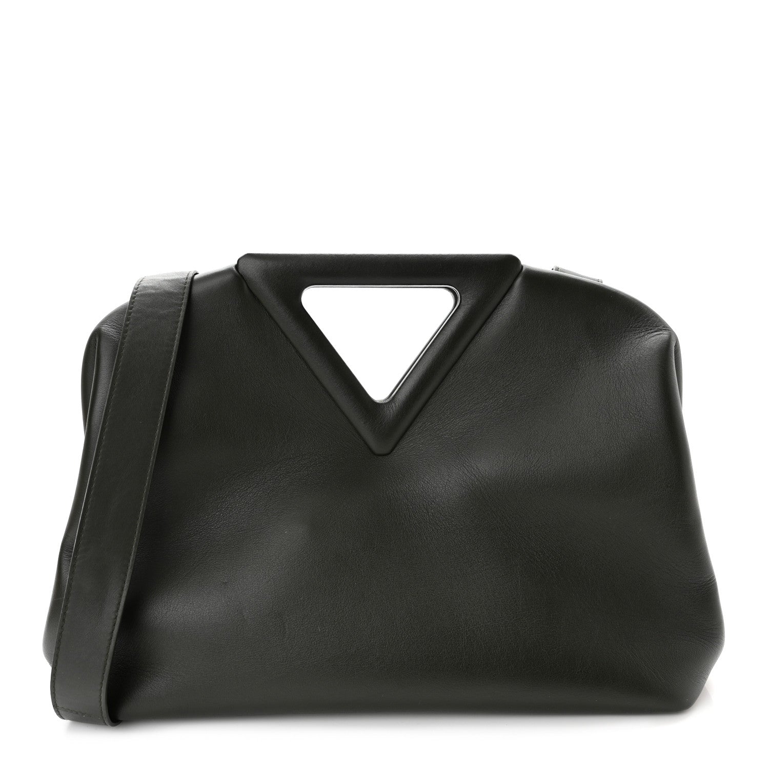 Bottega Veneta Calfskin Large The Point Triangle Bag Camping 1 of 9