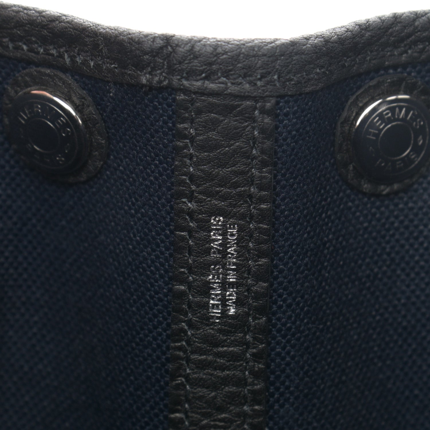 Hermes Toile Negonda Garden Party 30 TPM Bleu Marine Black 6 of 12