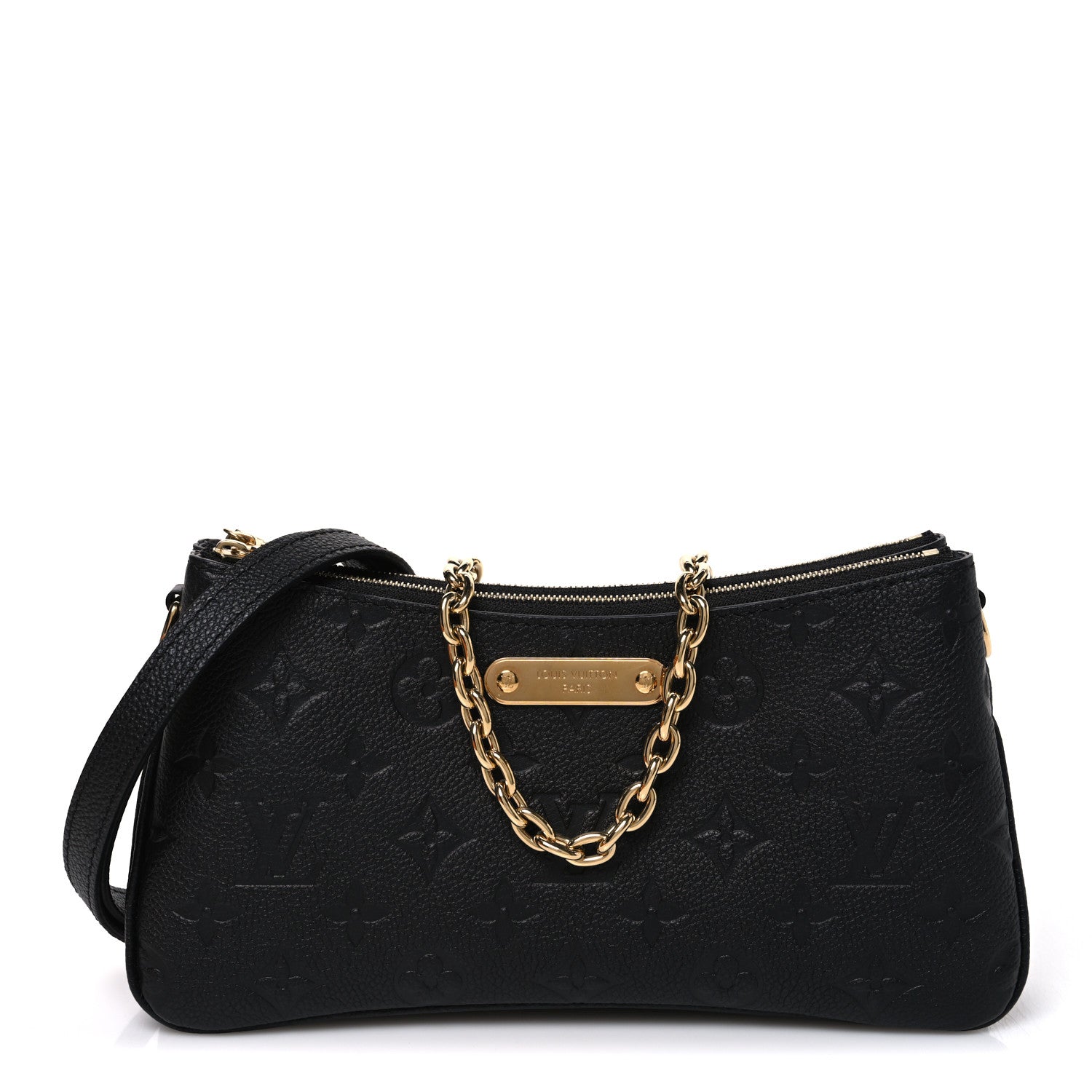 Louis Vuitton Empreinte Monogram Liv Pochette Black 1 of 10