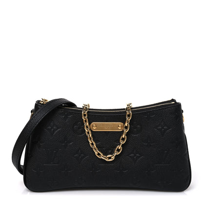 Louis Vuitton Empreinte Monogram Liv Pochette Black 1 of 10