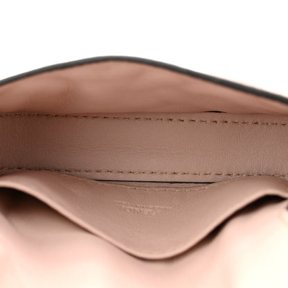 Fendi Nappa Matisse FF Embossed Nano Maxi Buckle Baguette Charm Rosa Quarzo 5 of 10