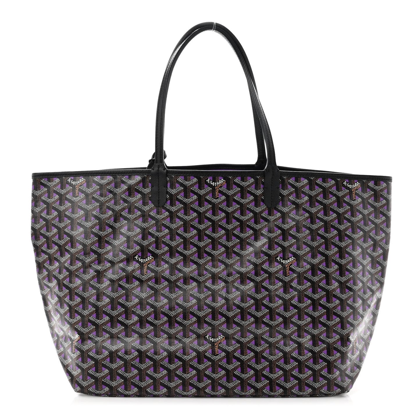 Goyardine Saint Louis Claire Voie PM Black Violet