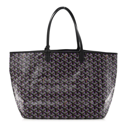 Goyard Goyardine Saint Louis Claire Voie PM Black Violet 3 of 10