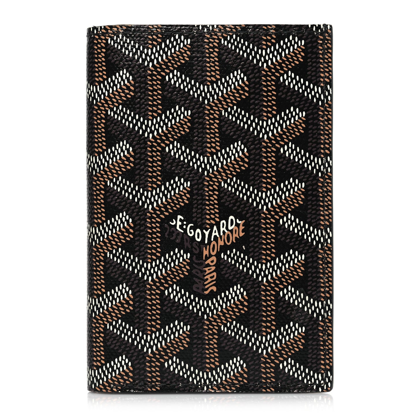 Goyardine Saint Pierre Card Holder Black