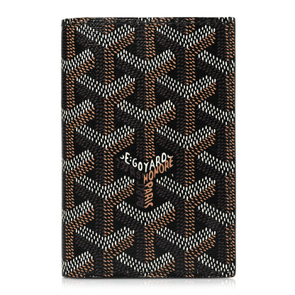 Goyard Goyardine Saint Pierre Card Holder Black 1 of 7