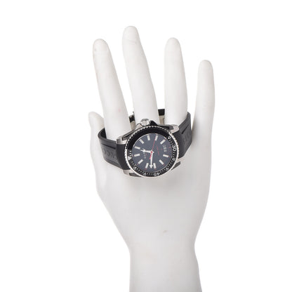Gucci Stainless Steel Rubber 40mm Dive Quartz Watch Black 2 of 7