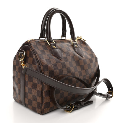 Louis Vuitton Damier Ebene Speedy Bandouliere 25 3 of 11