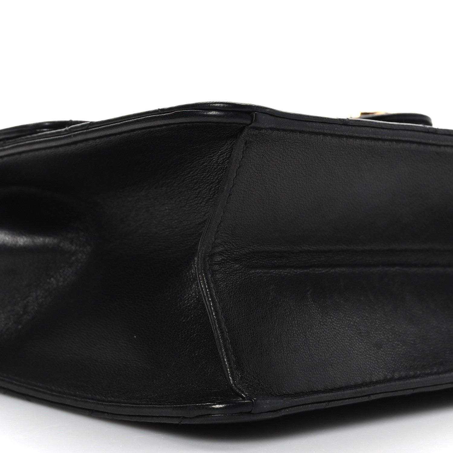 Chanel Lambskin Quilted Small Single Flap Black 8 of 9