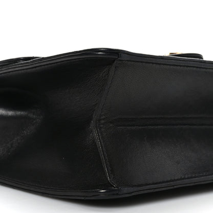 Chanel Lambskin Quilted Small Single Flap Black 8 of 9