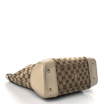 Gucci Monogram Web Medium Mayfair Tote Off White 4 of 11