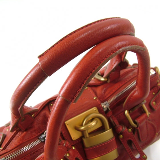 Chloe Leather Paddington Red 4 of 11