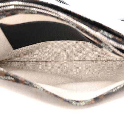 Goyard Goyardine Plumet Wallet Clutch Black 7 of 12