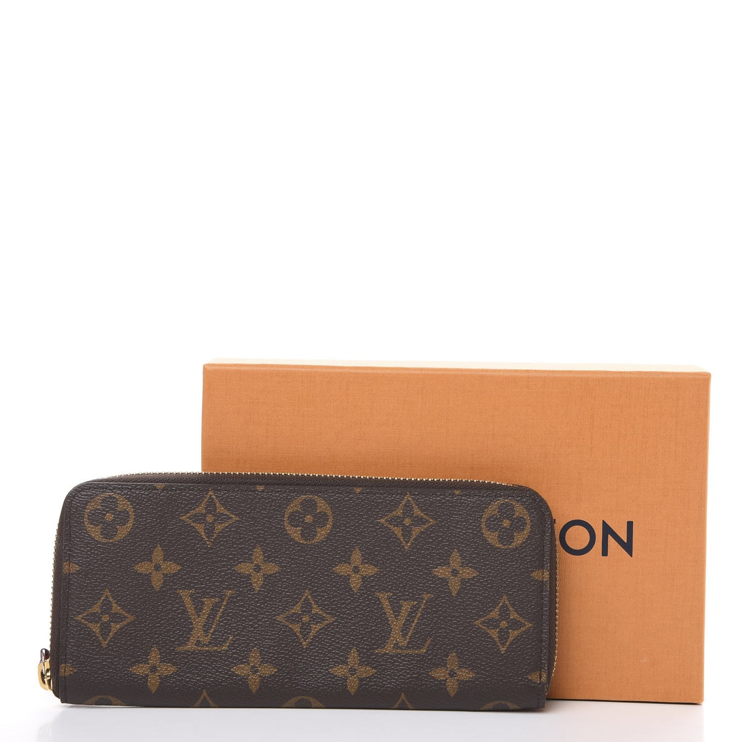 Monogram Clemence Wallet Fuchsia