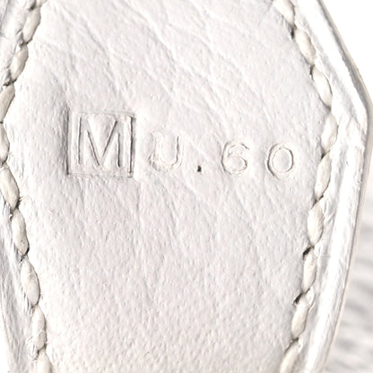 Hermes Taurillon Clemence Bolide 35 White 6 of 10