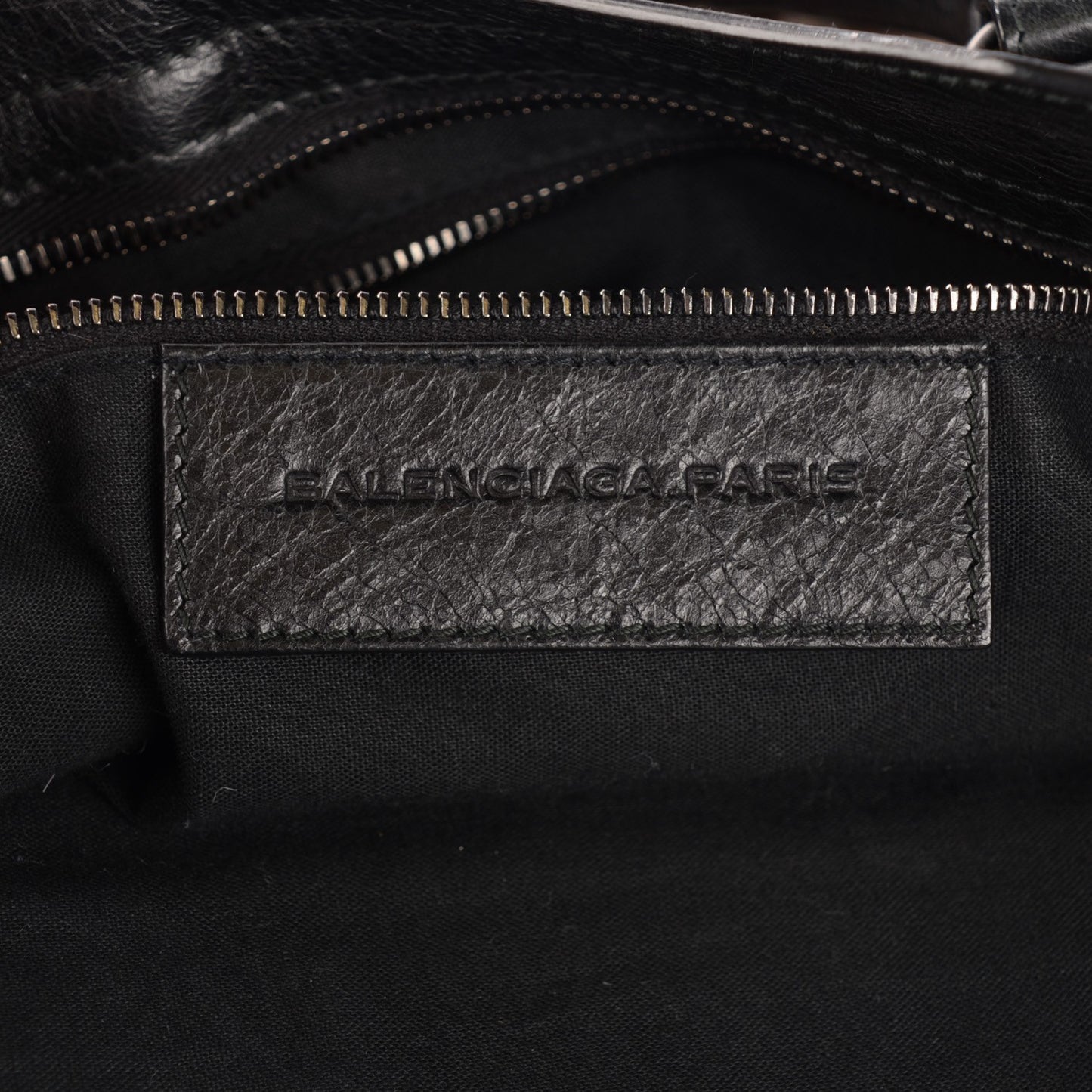 Leopard Pony Hair Classic Hardware City Black
