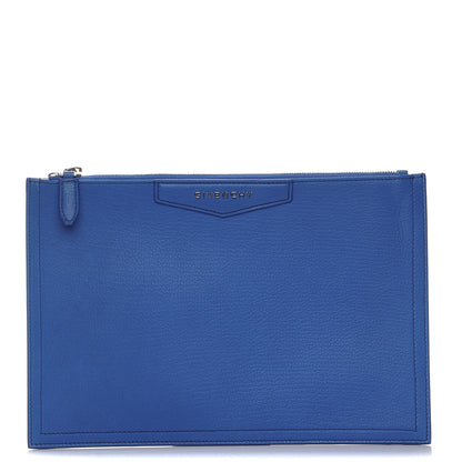 Givenchy Sugar Goatskin Medium Antigona Pouch Indigo Blue 1 of 8