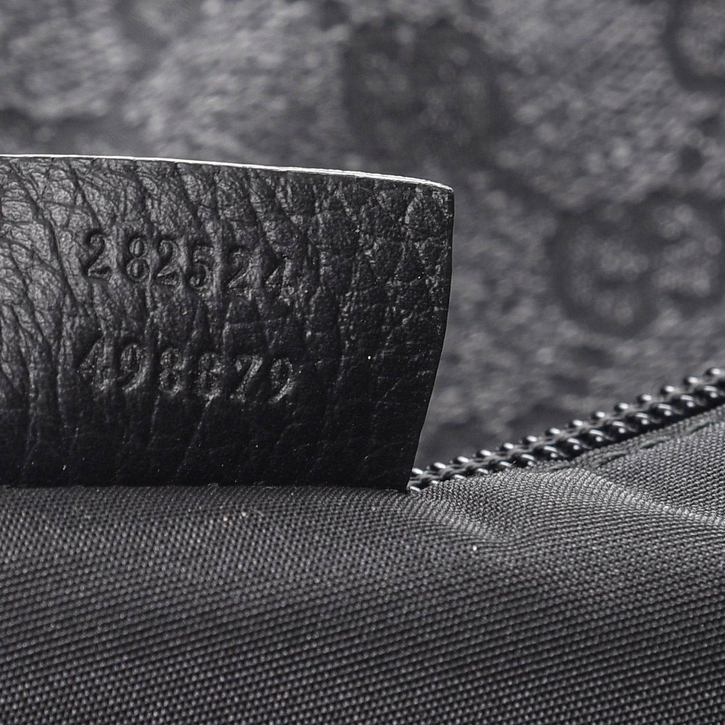 Denim Monogram Hysteria Double Buckle Flap Messenger Bag
