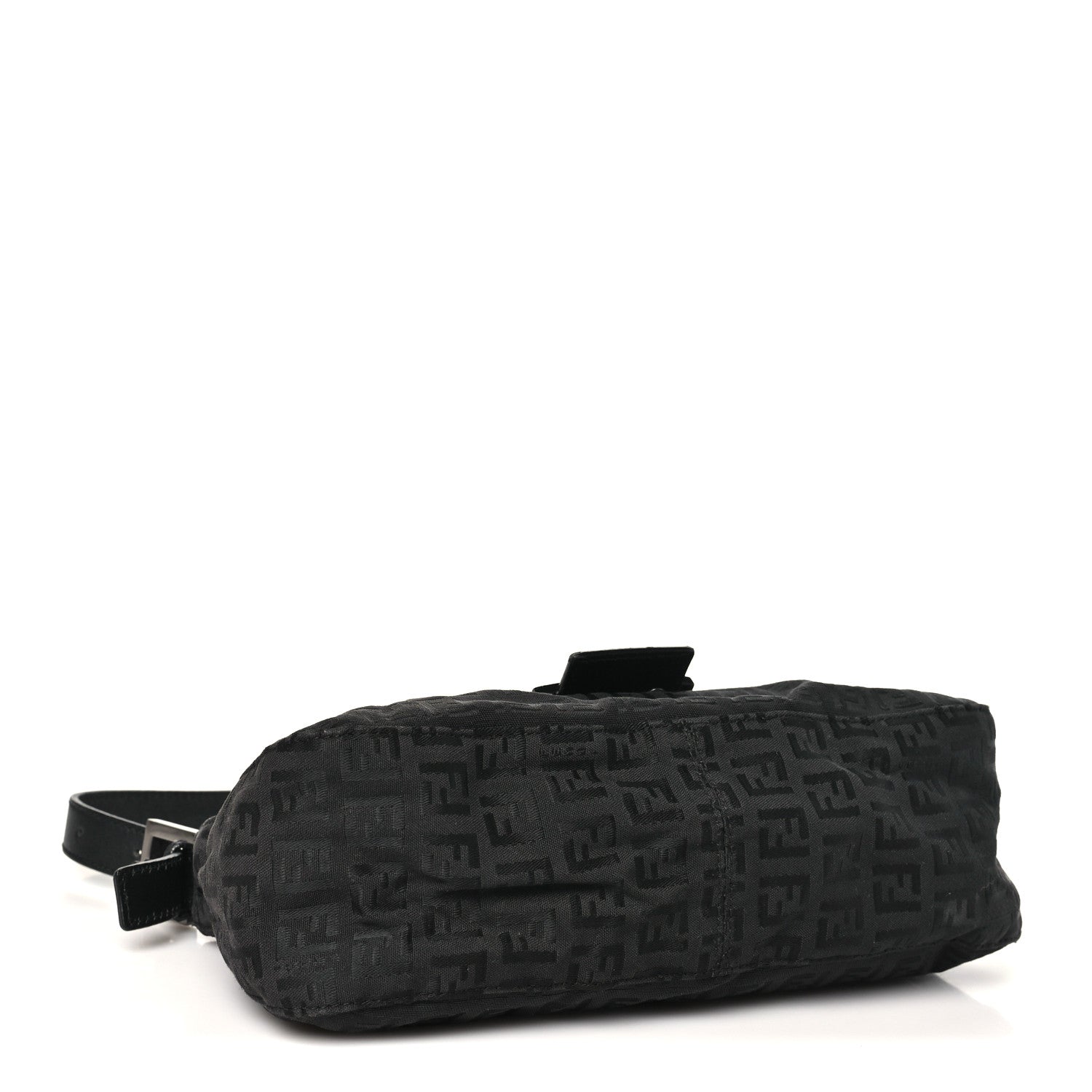 Fendi Nylon Zucca Baguette Black 4 of 11