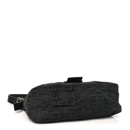 Fendi Nylon Zucca Baguette Black 4 of 11