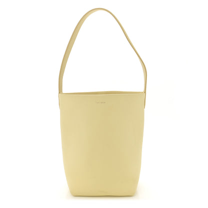 The Row Grained Calfskin Small N/S Park Tote Lemon Sorbet 1 of 10