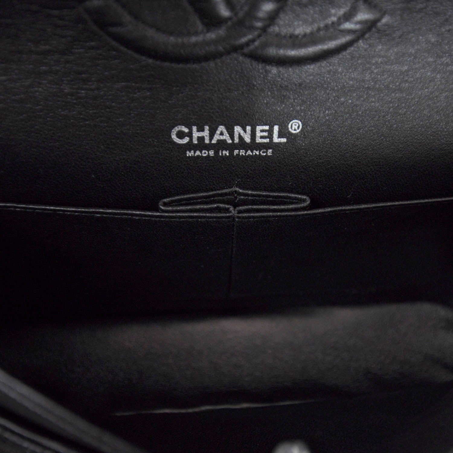 Chanel Caviar Quilted Medium Double Flap Black 9 of 12