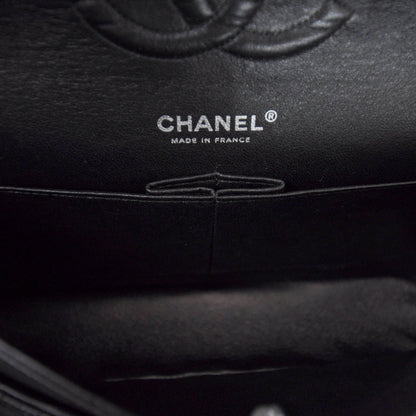 Chanel Caviar Quilted Medium Double Flap Black 9 of 12