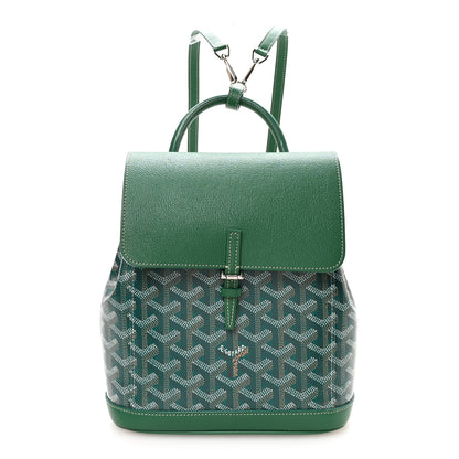 Goyard Goyardine Calfskin Mini Alpin Backpack Green 1 of 10