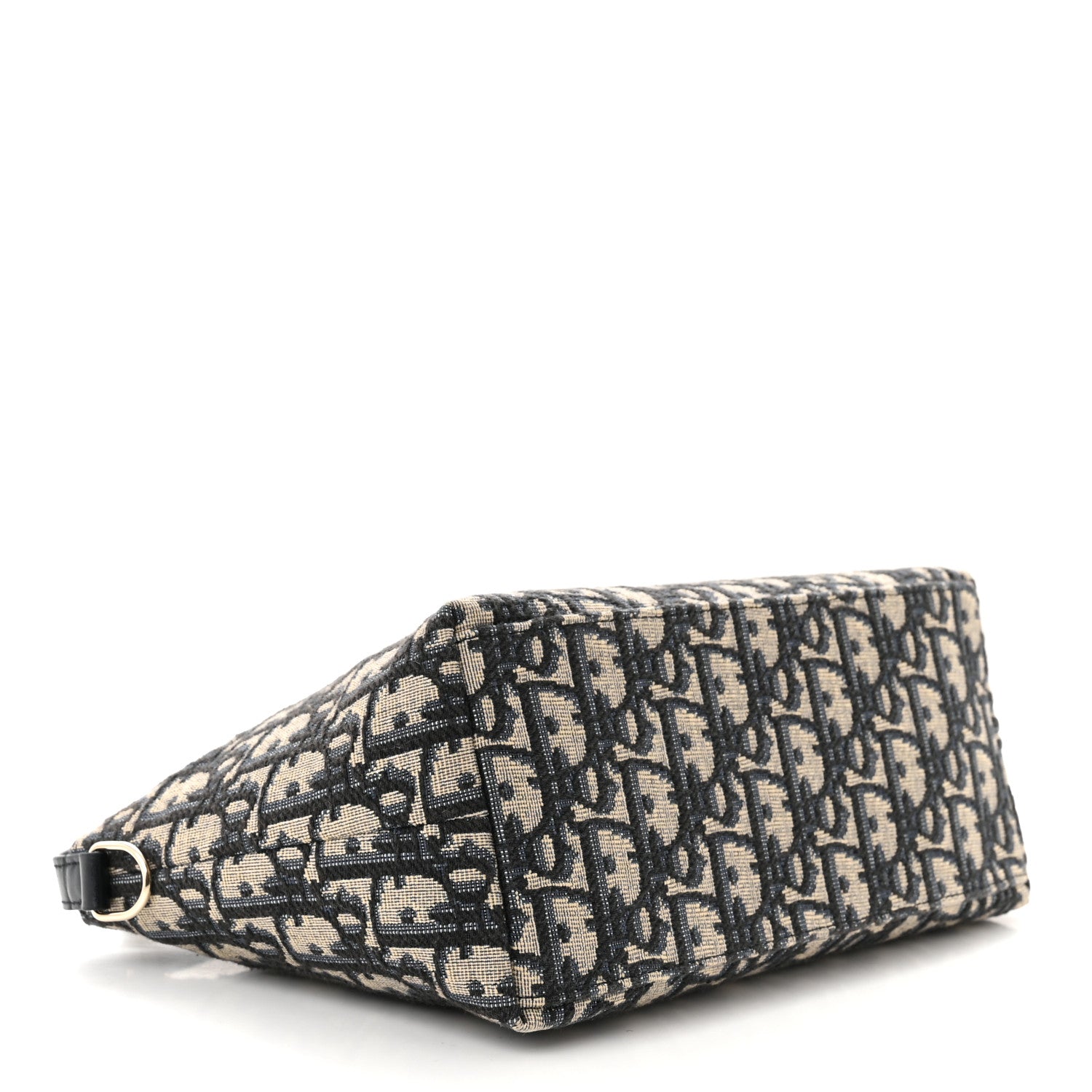 Christian Dior Oblique Medium Diortravel Nomad Pouch Blue 4 of 11