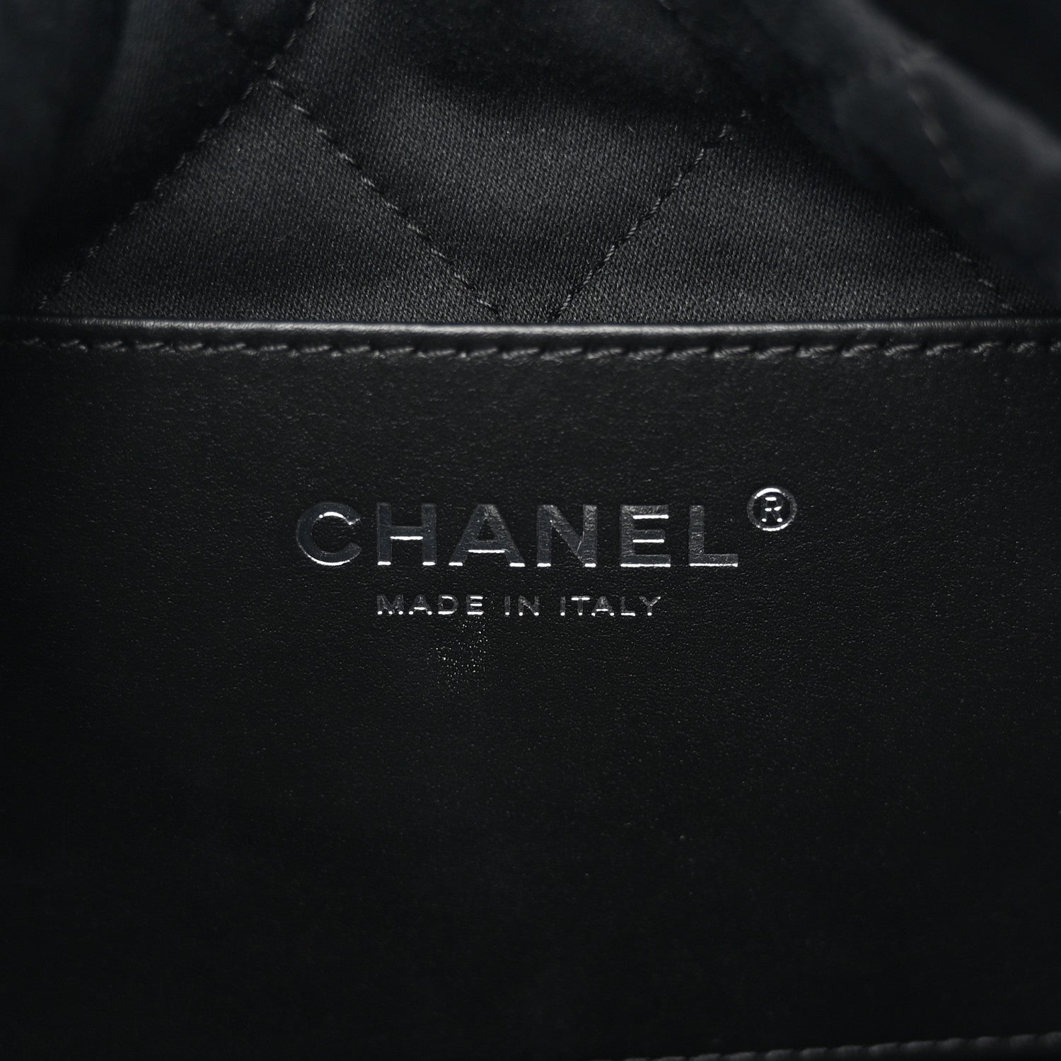 Chanel Shiny Calfskin Quilted Mini Chanel 22 So Black 5 of 10