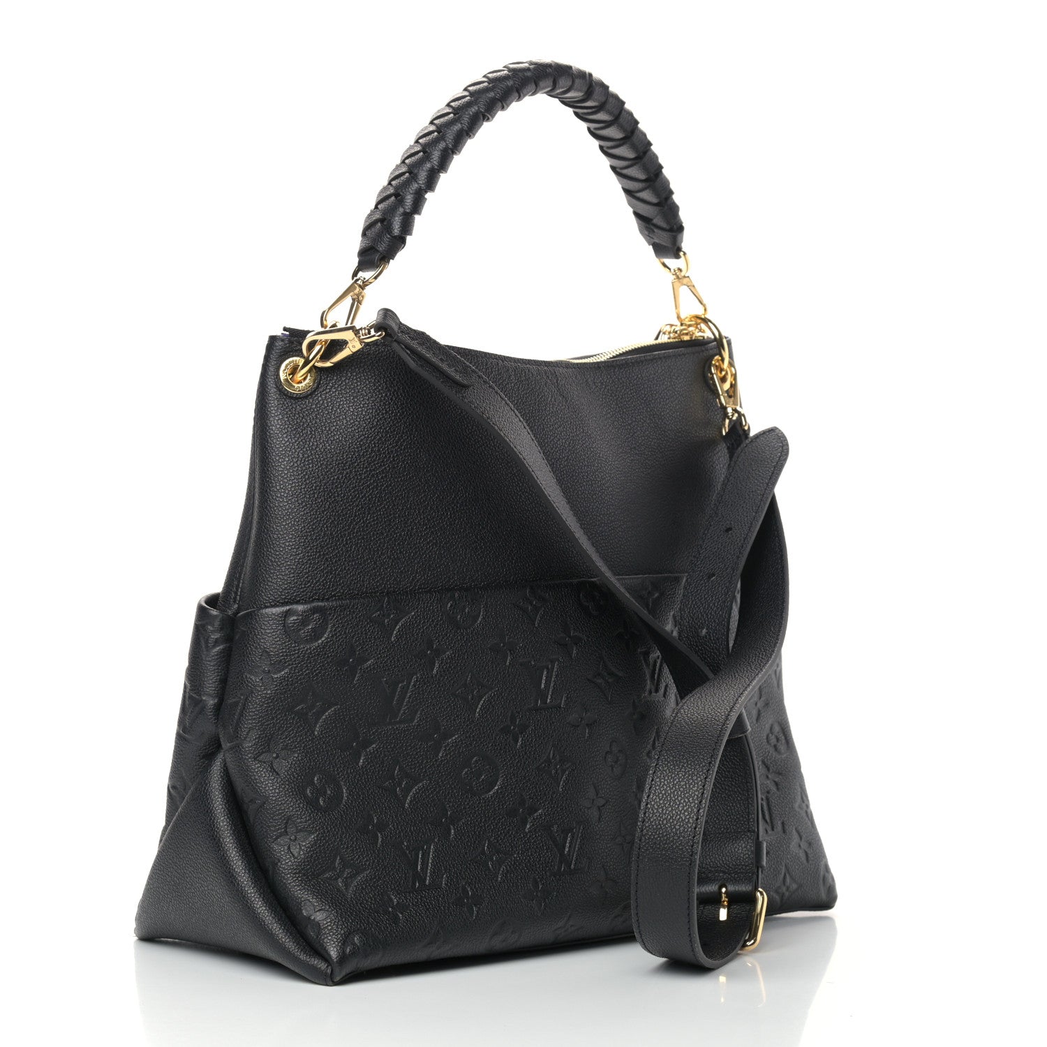 Louis Vuitton Empreinte Maida Hobo Black 3 of 8
