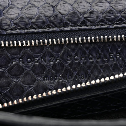 Proenza Schouler Snakeskin PS1 Pochette Clutch Blue 7 of 15