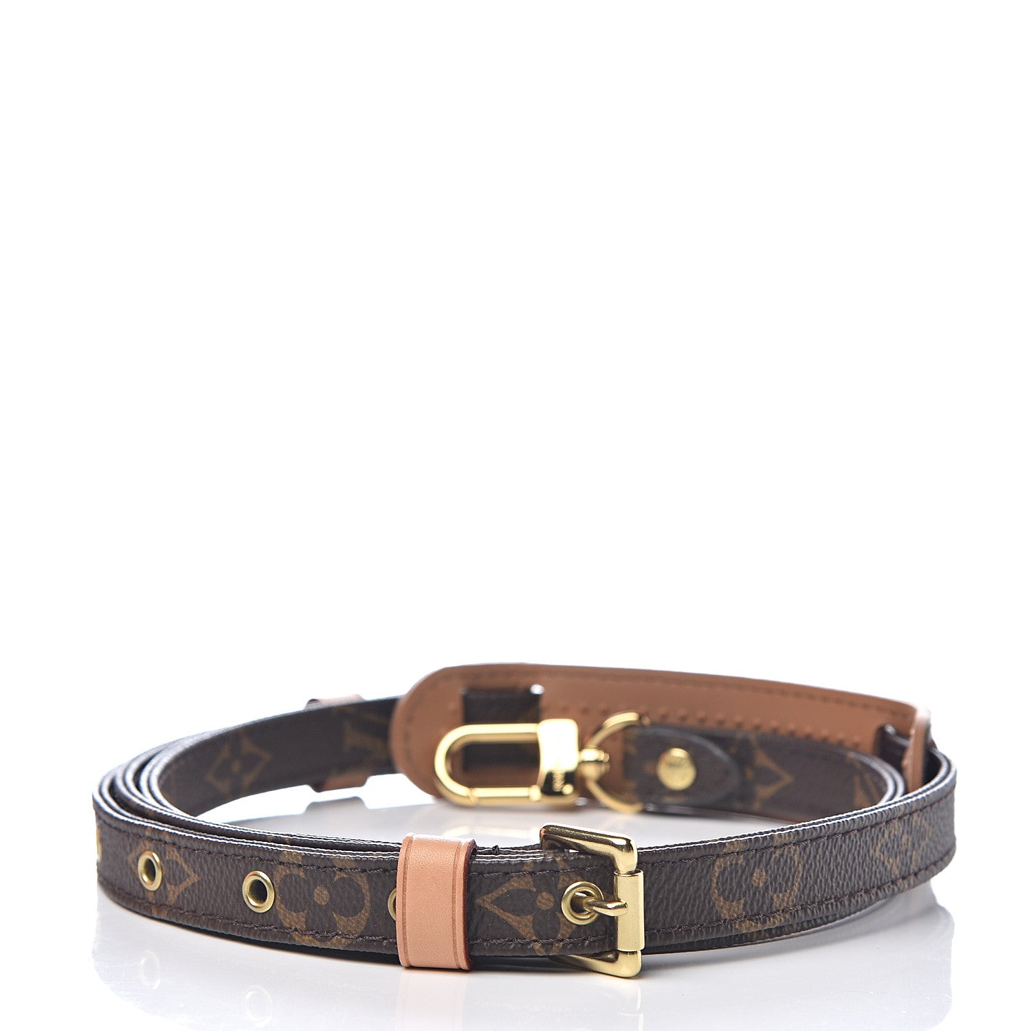 Louis Vuitton Monogram 16mm Adjustable Shoulder Strap 2 of 5