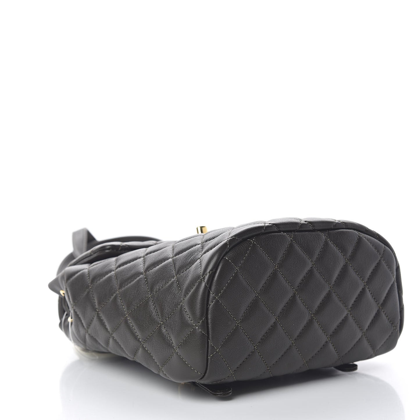 Calfskin Quilted Mini Urban Spirit Backpack Dark Brown