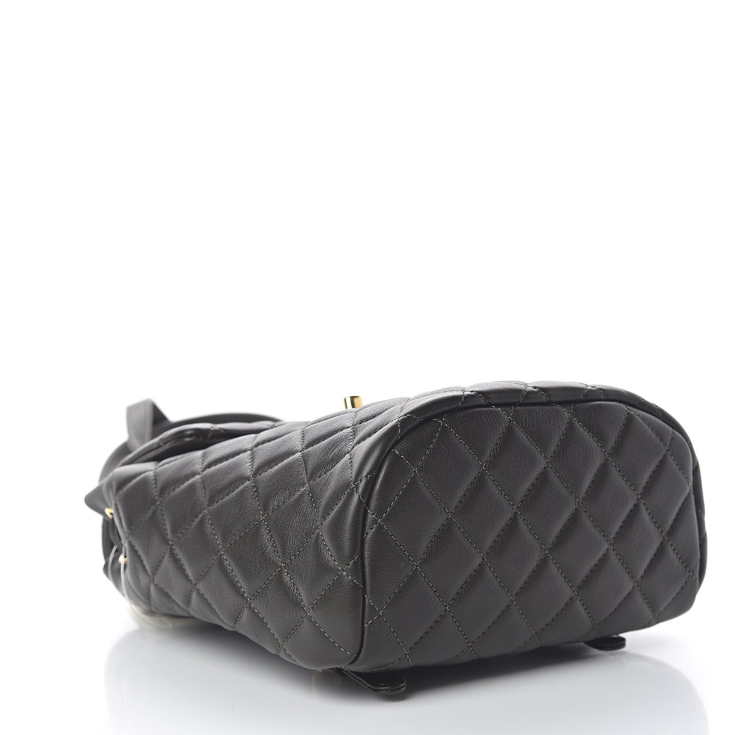 Chanel Calfskin Quilted Mini Urban Spirit Backpack Dark Brown 4 of 10