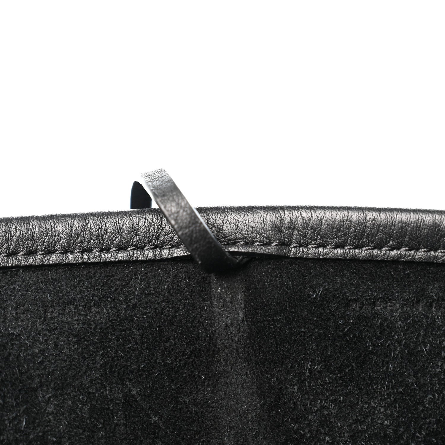 The Row Grained Calfskin Medium N/S Park Tote Black 6 of 10