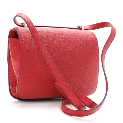 Hermes Epsom Constance 18 Rouge Casaque 3 of 13